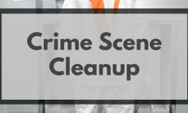 Crime Scene Cleanup Service