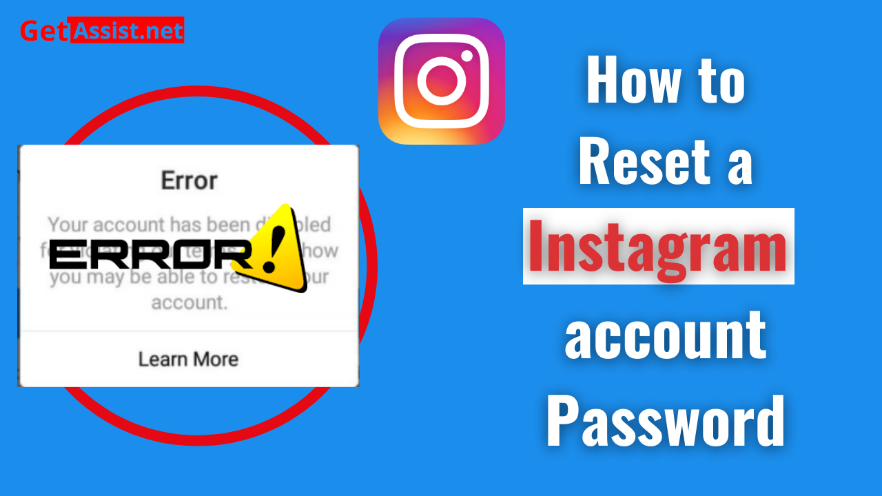 change your password on instagram