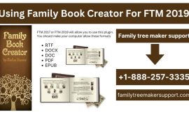 Using Family Book Creator For FTM 2019