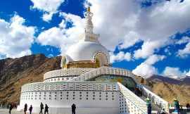 Leh Palace and Shanti Stupa: Cultural Landmarks of Ladakh in October