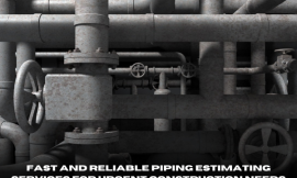 Fast and reliable piping estimating services for urgent construction needs