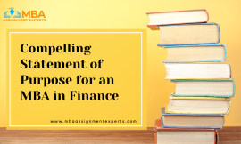 How to Write a Compelling Statement of Purpose for an MBA in Finance