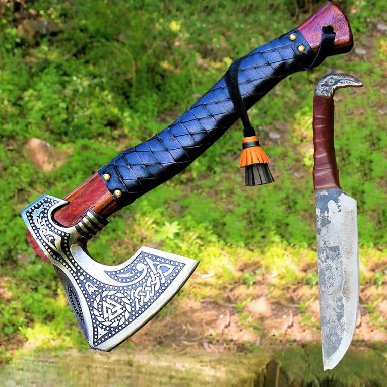 Read more about the article Handmade Viking Axe | Handmade Hunting Knive Gift