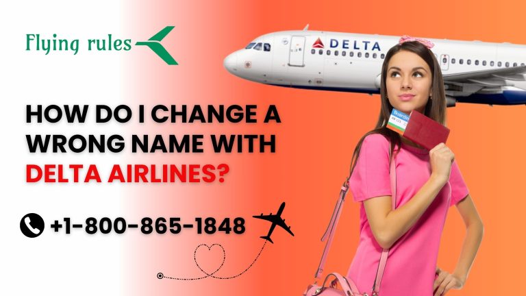 Read more about the article How Do I Change A Wrong Name With Delta Airlines?