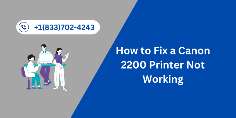 Read more about the article What Should I Do If My Canon 2200 Printer Is Offline?