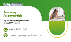 Top Accounting Assignment Help in ACC3TAX Taxation