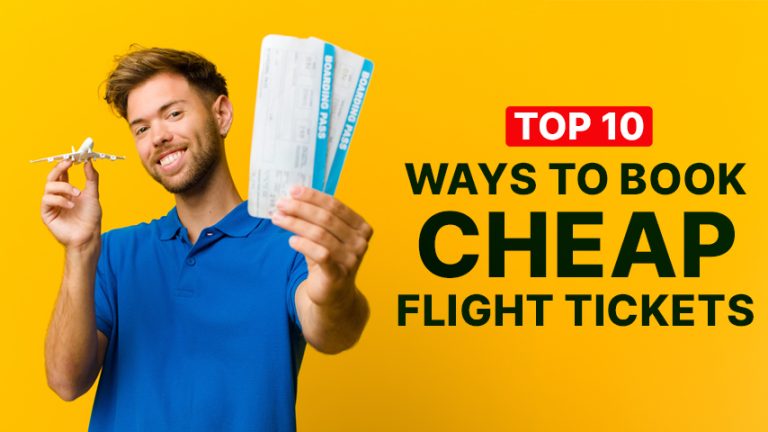 Read more about the article Top 10 Ways to Book Cheap Flight Tickets