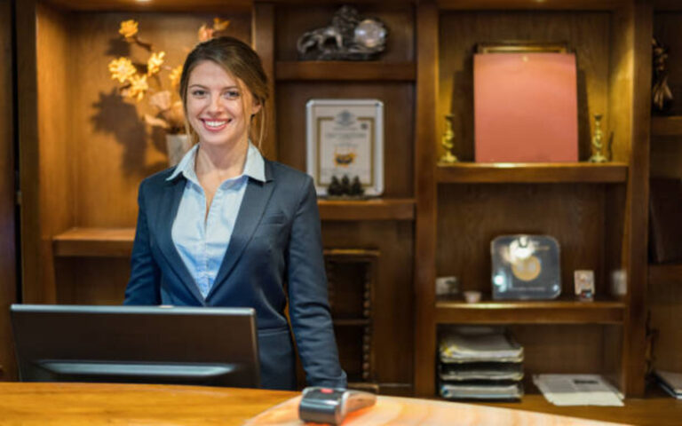 Read more about the article Top 5 Accessories to Enhance Receptionist Uniforms