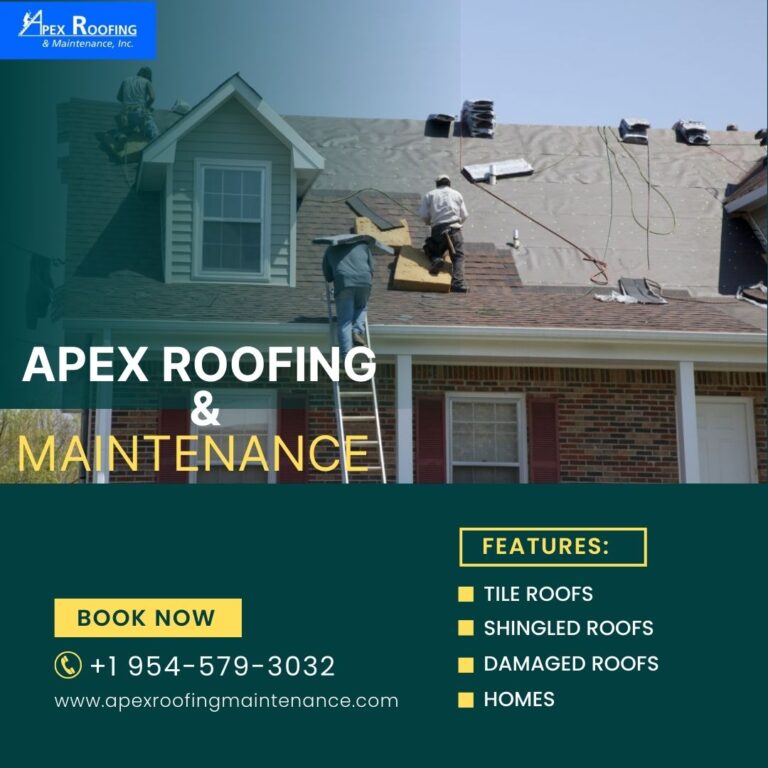 Read more about the article Roofing Maintenance in Coconut Creek: Why Apex Roofing Florida Is Your Go-To Solution