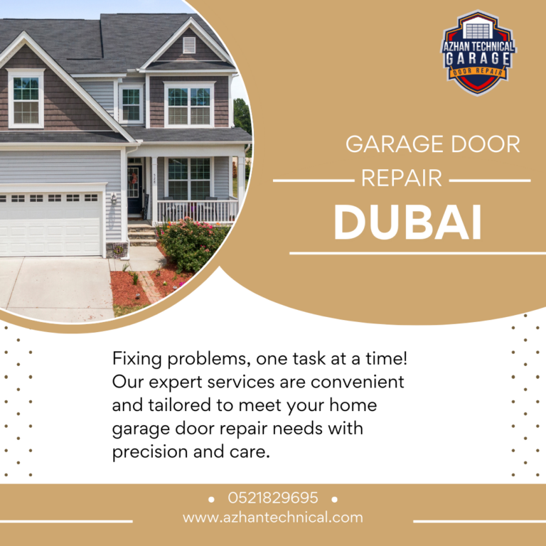 Read more about the article Garage Door Repair Dubai: Repairing & Maintaining Your Doors