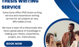 Top PhD Thesis Writing Services in India – Solve Zone (2025)