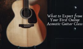 What to Expect from Your First Online Acoustic Guitar Class