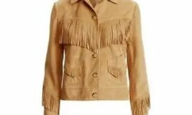 The Suede Fringe Jacket for Women: A Fashionable Twist on a Timeless Classic