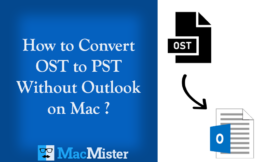 How to Save Exchange OST File as PST on Mac OS?