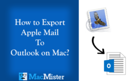 How Do I Back Up My Apple Mail to PST on Mac OS?