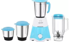 The Ultimate Kitchen Companion: HomeSaver 1 Juicer Jar Grinding Mixing Juicing Mixer Grinder with 4 Jars Set (750W)