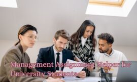 Management Assignment Helper for University Students