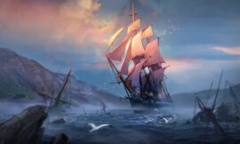 Fantasy Novels with Sea Creatures and Sailing Ships