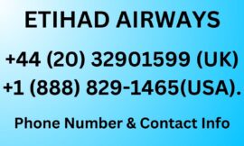 Etihad Airways Customer Service Phone Number & Contact Info