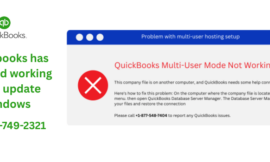 How to Resolve QuickBooks Stopping After Windows Update