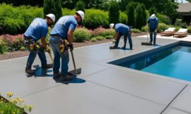 Concrete and Masonry for Pool Areas in Montgomery, AL