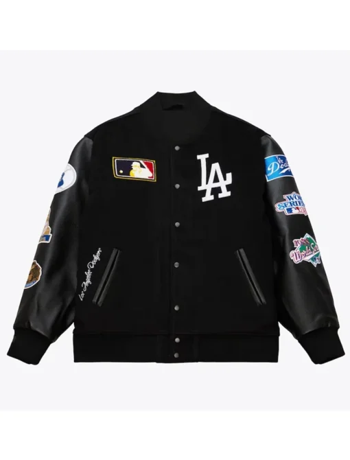 Read more about the article LA Dodgers Black Vintage Varsity Jacket – Order Now for Ultimate Style and Comfort
