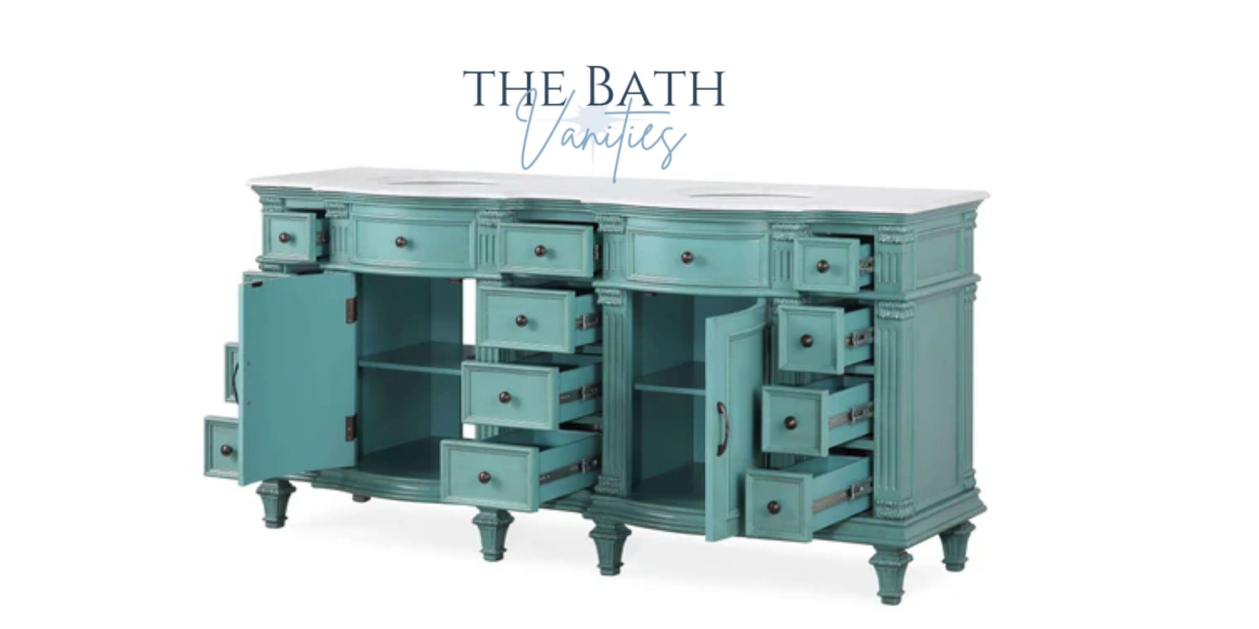 Silk Road bathroom vanities at The Bath Vanities