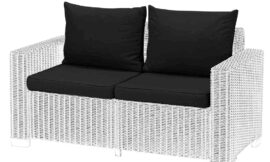 Enhance Your Outdoor Comfort with the 2 Seater Keter Allibert California Cushion Pad with Pillow