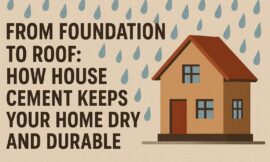 From Foundation to Roof: How House Cement Keeps Your Home Dry and Durable