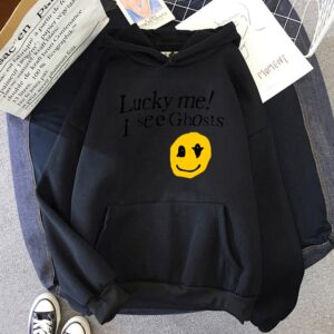 Read more about the article The influence of social media in spreading hype for the Lucky Me I See Ghosts Hoodie