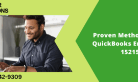 Proven Methods to Fix QuickBooks Error Code 15215