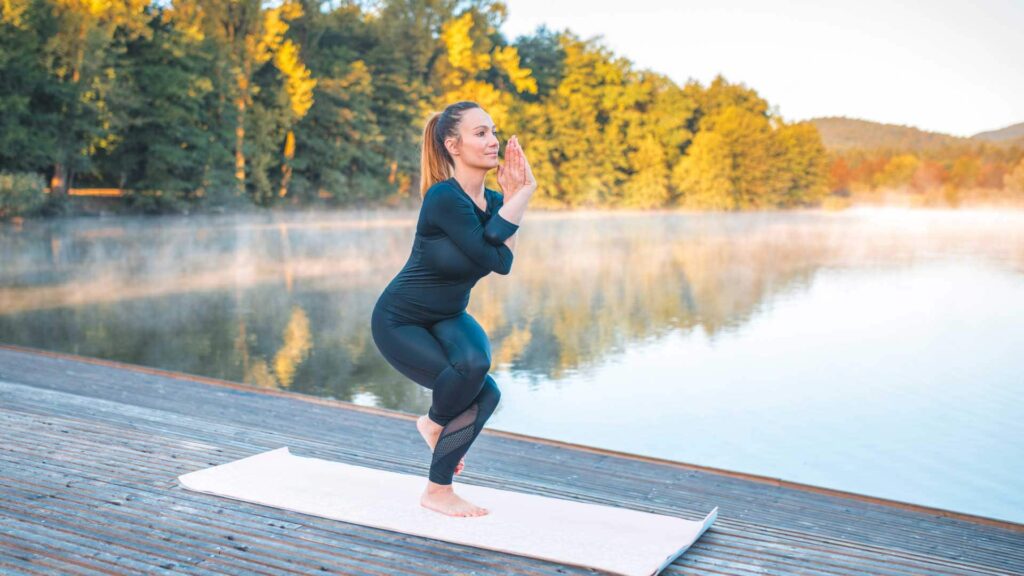Garudasana-Yoga