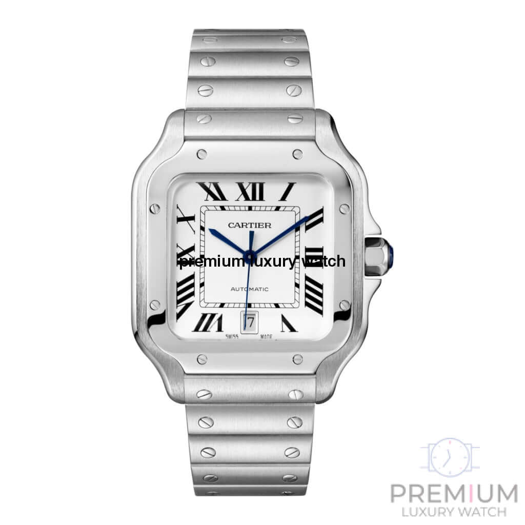 cartier-santos-de-mens-watch-large-automatic-interchangeable-metal-straps-steel-white-dial-bracelet-191