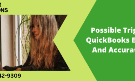 Possible Triggers Of QuickBooks Error Code 1723 And Accurate Fixes