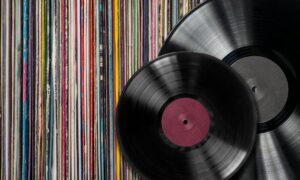 vinyl records