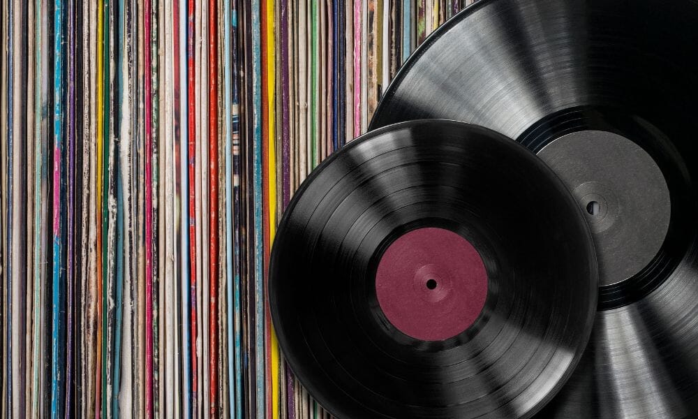 vinyl records