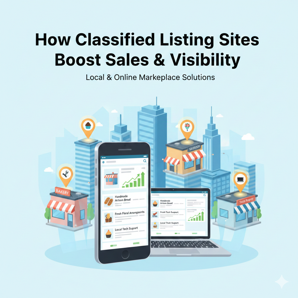 How Classified Listing Sites Boost Sales & Visibility