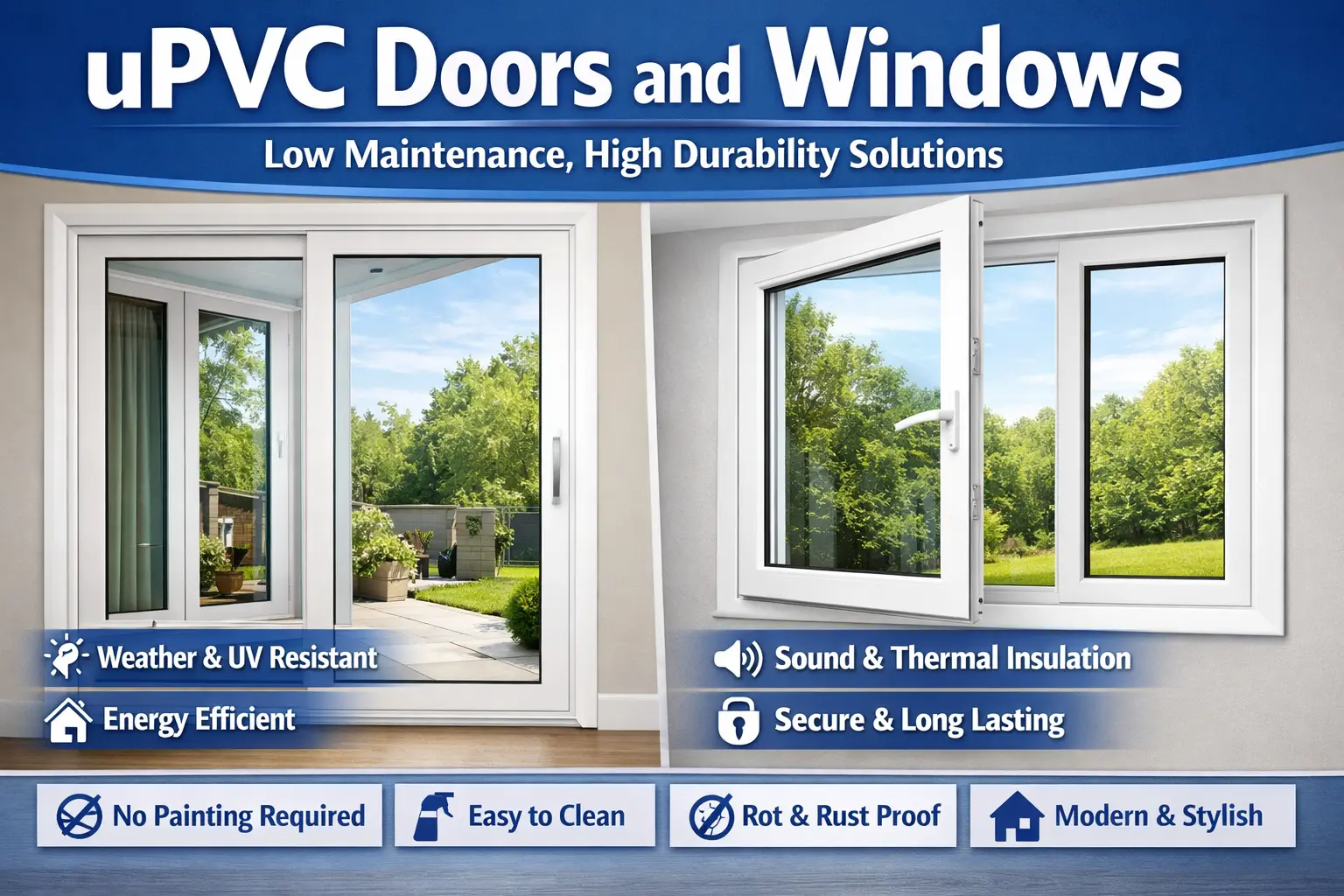 upvc doors and windows
