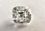 cushion Shape F color old mine cut diamond