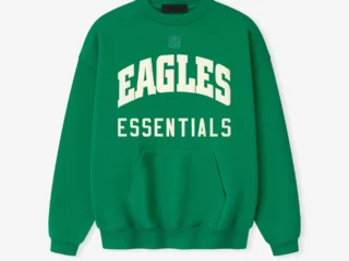 Essentials-Eagles-Sport-Crewneck-Golf-Green