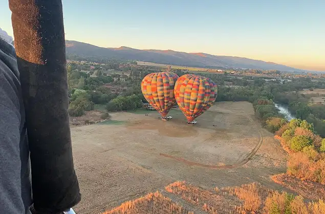 Scenic Hot Air Balloon Rides Johannesburg African Travel