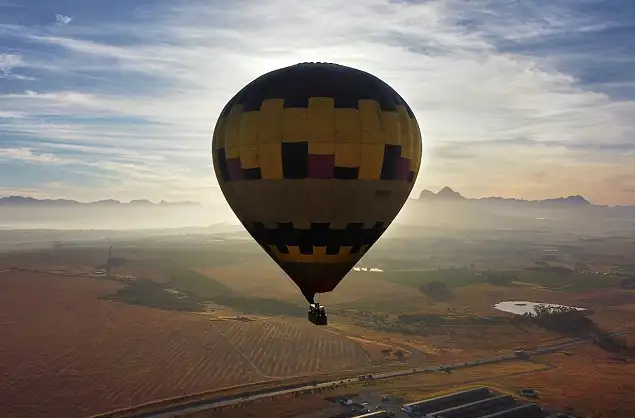 Scenic Hot Air Balloon Rides Johannesburg African Travel