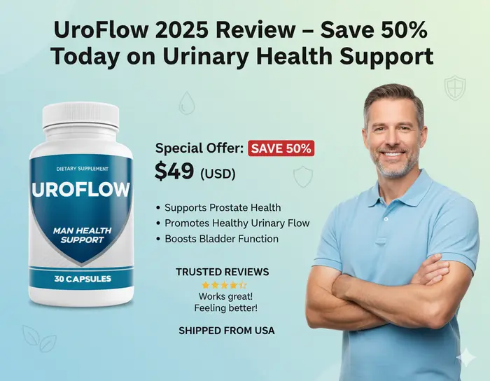 UroFlow: Natural Support for Prostate & Urinary Health