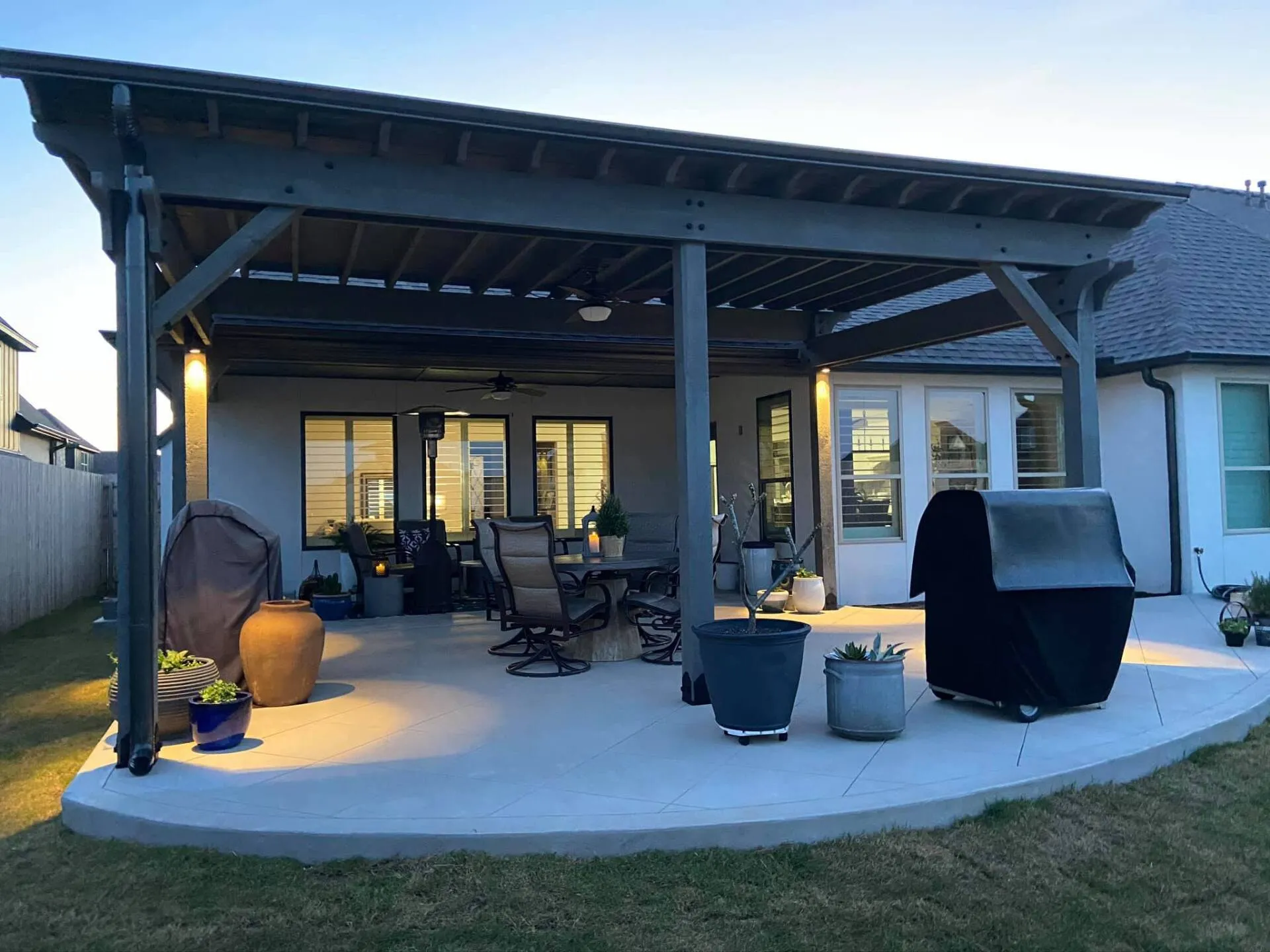 Fireplace Outdoor Kitchen Broken Arrow