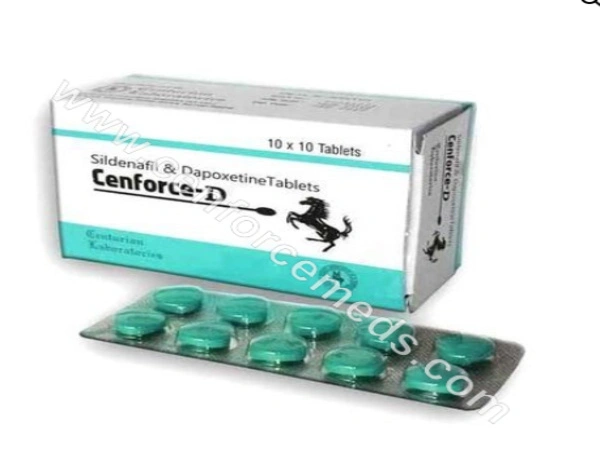 Cenforce D Tablet (Sildenafil Citrate 100 mg + Dapoxetine 60 mg)