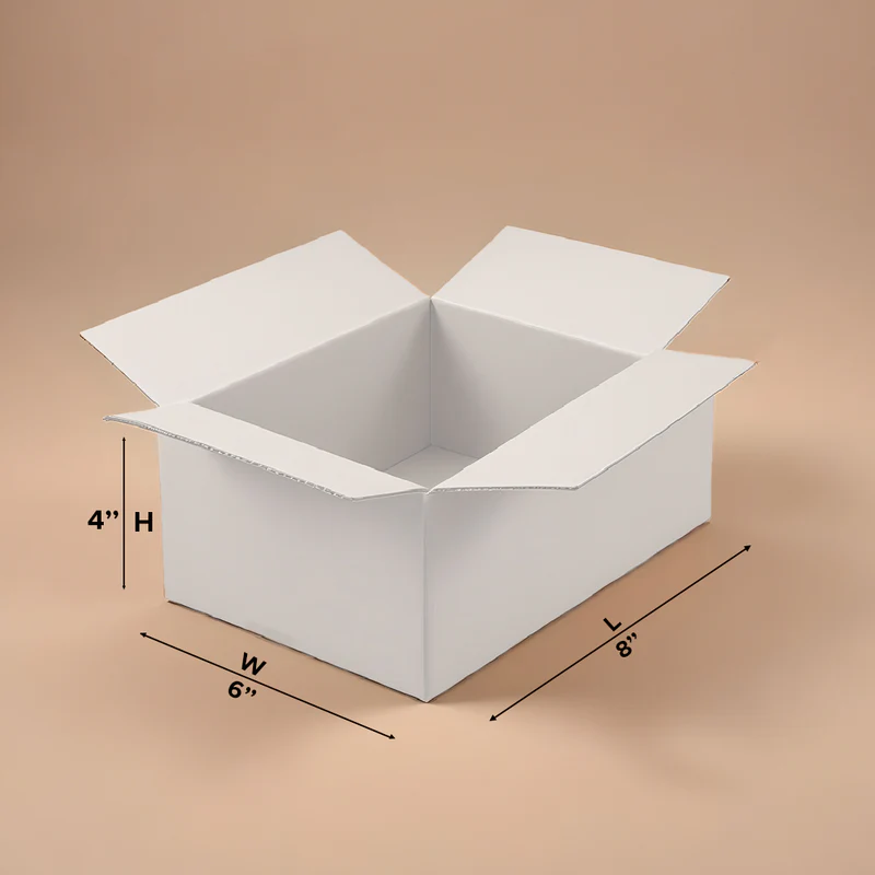 Brown corrugated boxes