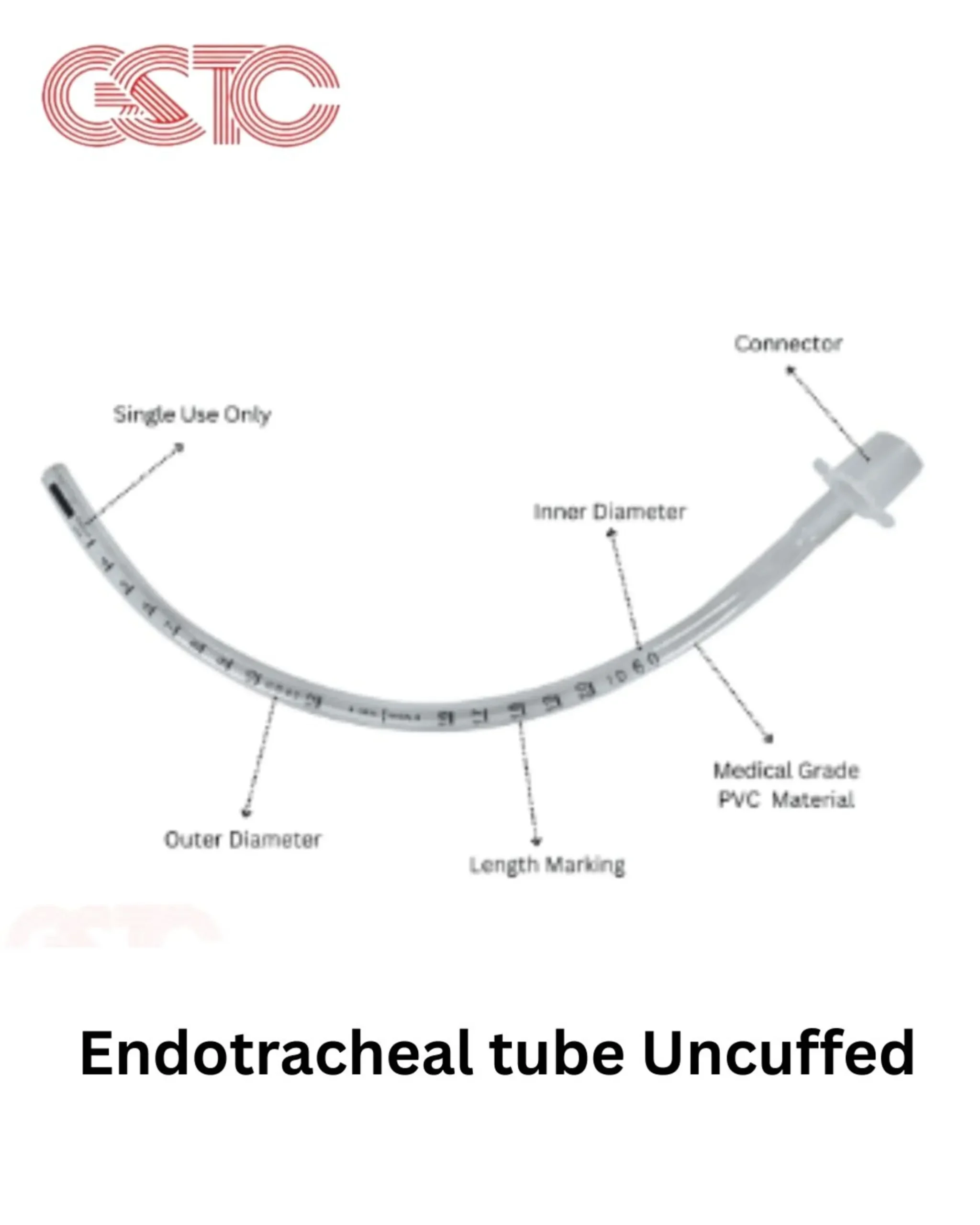 Endotracheal Tube Uncuffed Manufacturers – GSTC