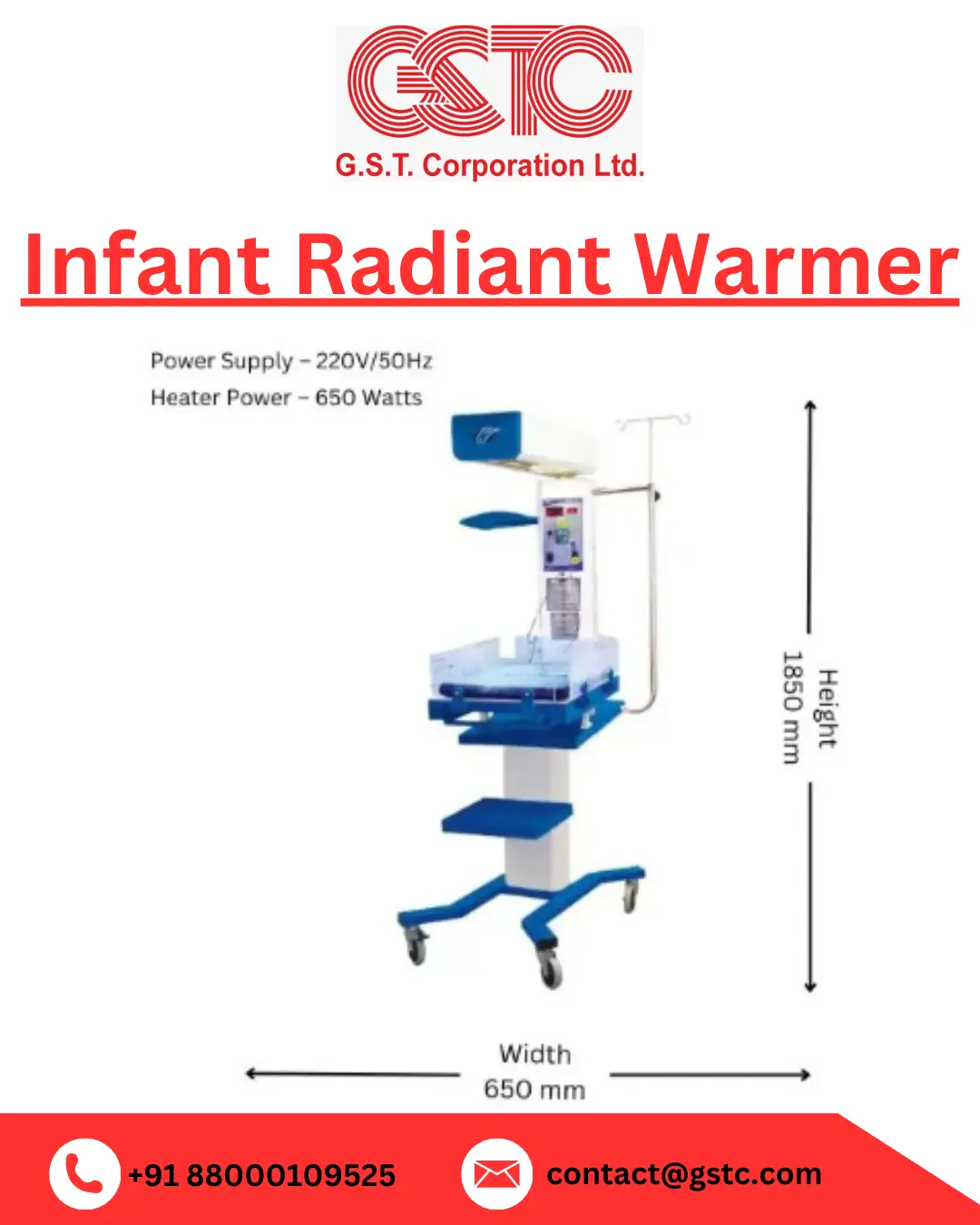Infant Radiant Warmer Manufacturers & Exporters