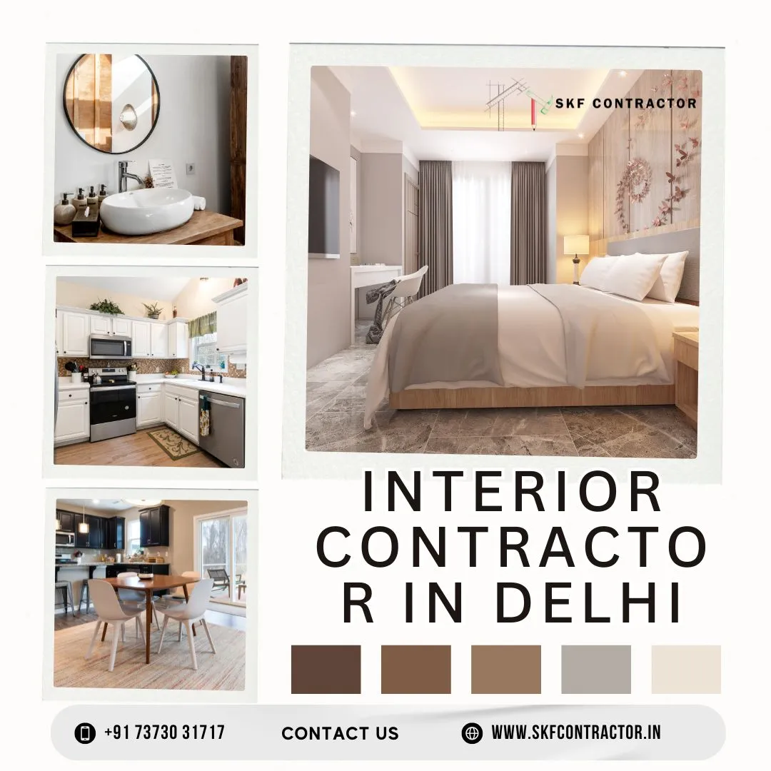 Top Interior Contractor in Delhi for Modern Spaces