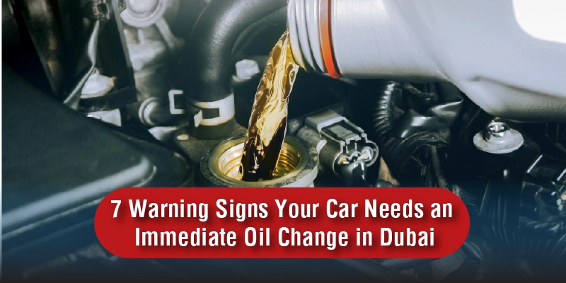 Professional Oil Change Service in Dubai: Premium Synthetic & Mineral Oil Change